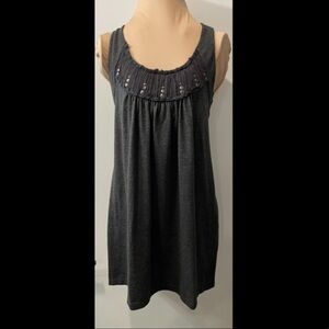 Heartloom - Rosie Dress in Heathered Grey sz S